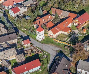 Letecke snímky obce